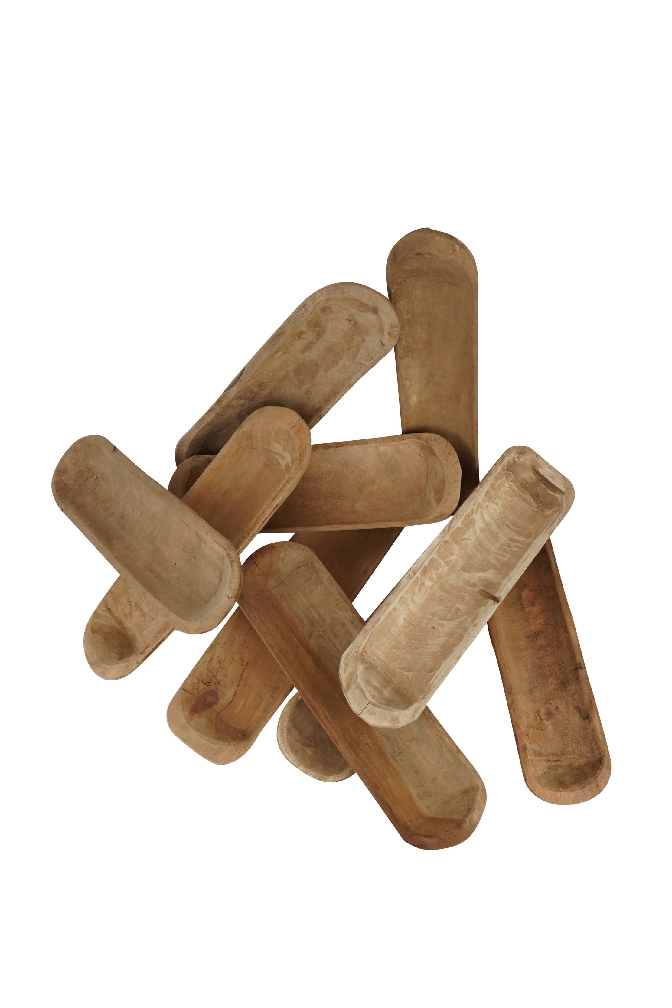 My Amigos Imports - Wholesale Decorative Plate/Dish/Bowl - NFC-WH5-NOT FOR CANDLES-Small Baguette-6x20-Unfinished-$72