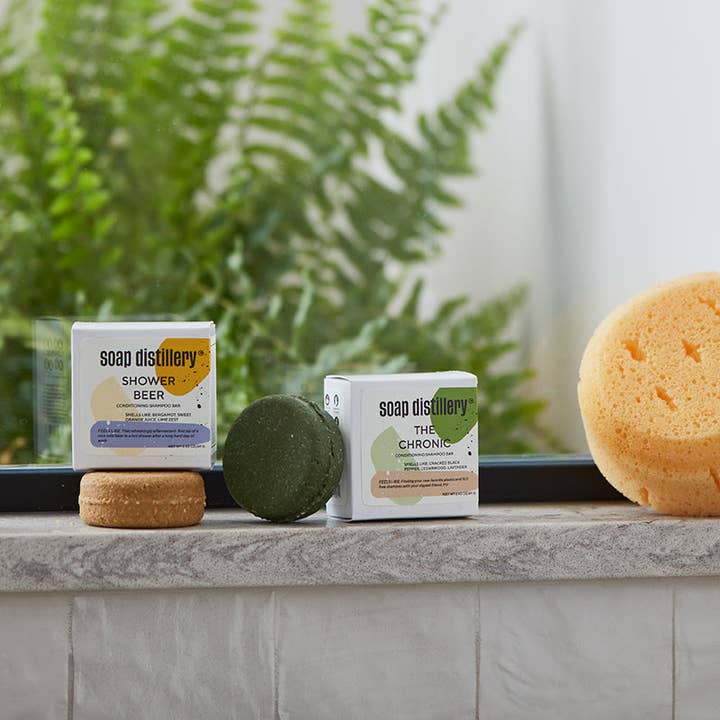 Soap Distillery - Wholesale Shampoo Puck/Solid Shampoo - Shower Beer Shampoo Bar