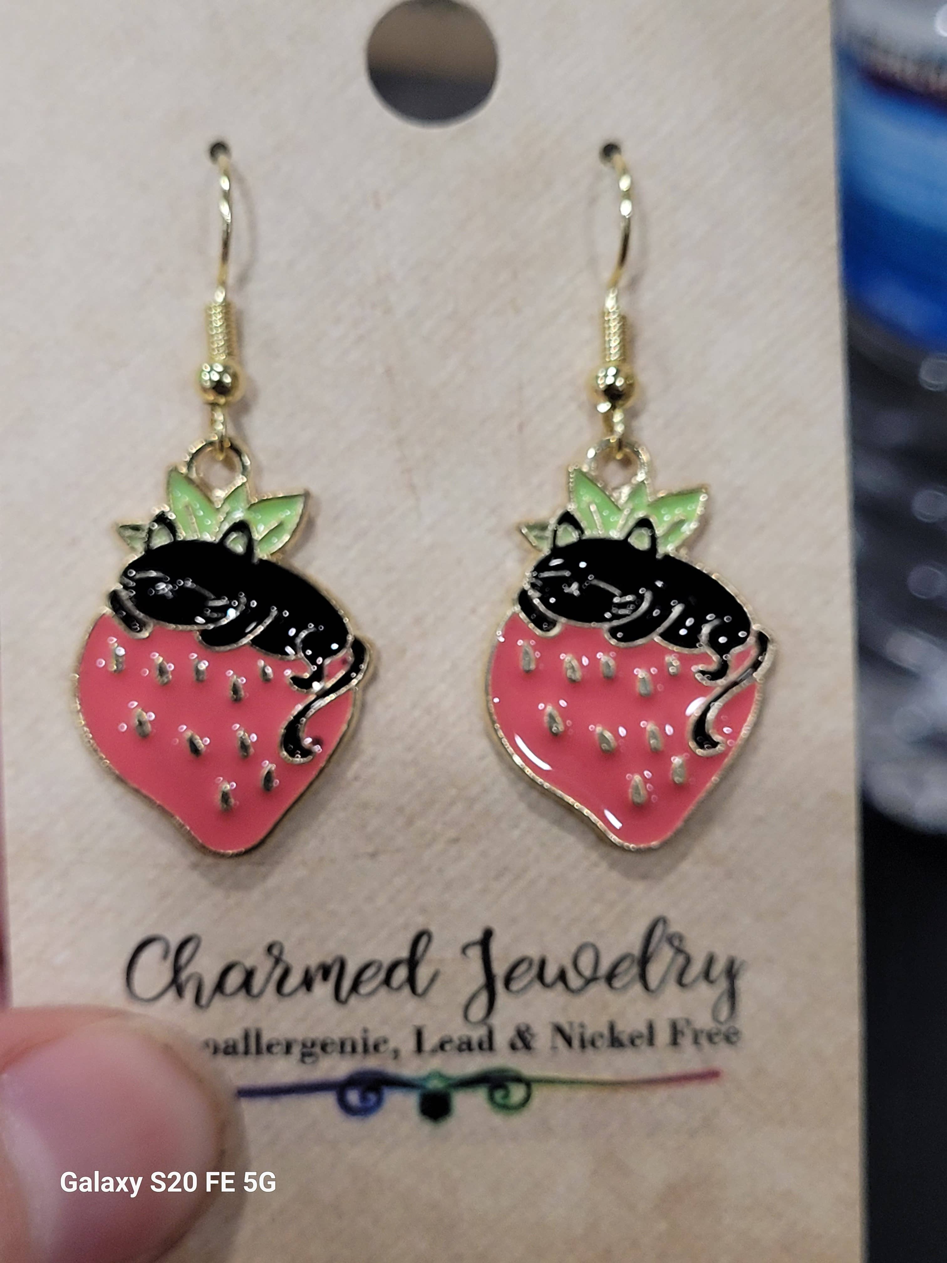 Con-Quest Crafts - Wholesale Dangle Earrings - Cat & Dog Earrings & Necklaces8