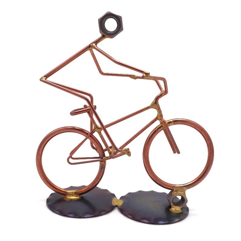 Rock Creek Metal Craft - Wholesale Decorative Figurine - Free Style Bike2