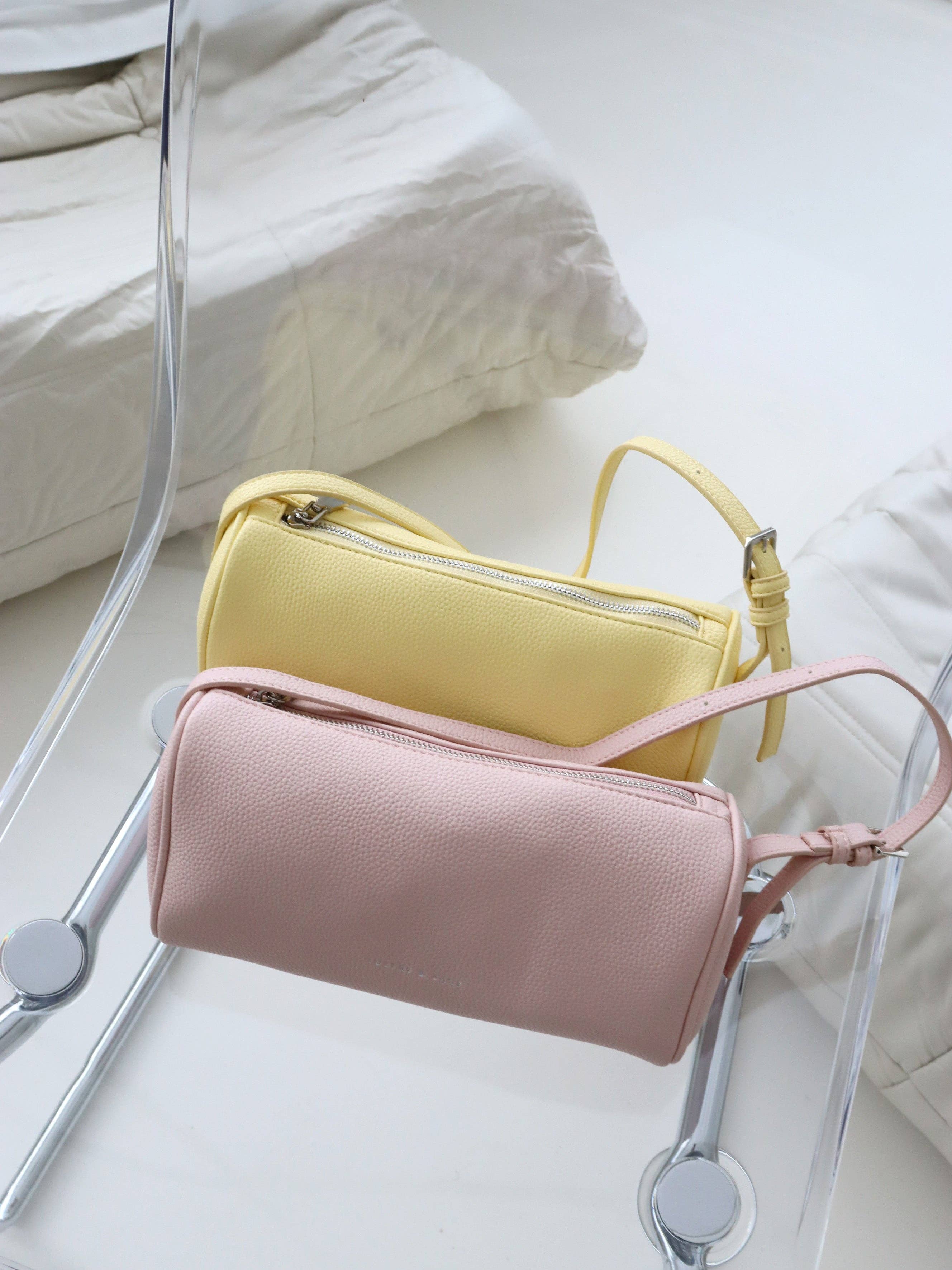 Angels Whisper Accessories - Wholesale Shoulder Bag - Women's - L&S Marshmallow Bag in Pink7