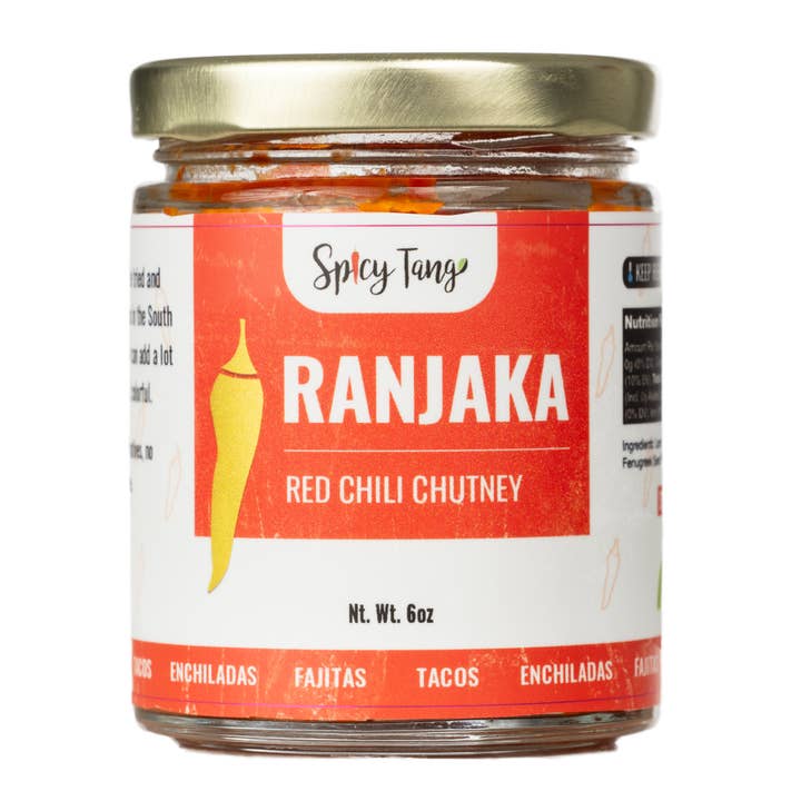RANJAKA- Red chili paste or Red chili pickle for wholesale by Spicy Tango LLC