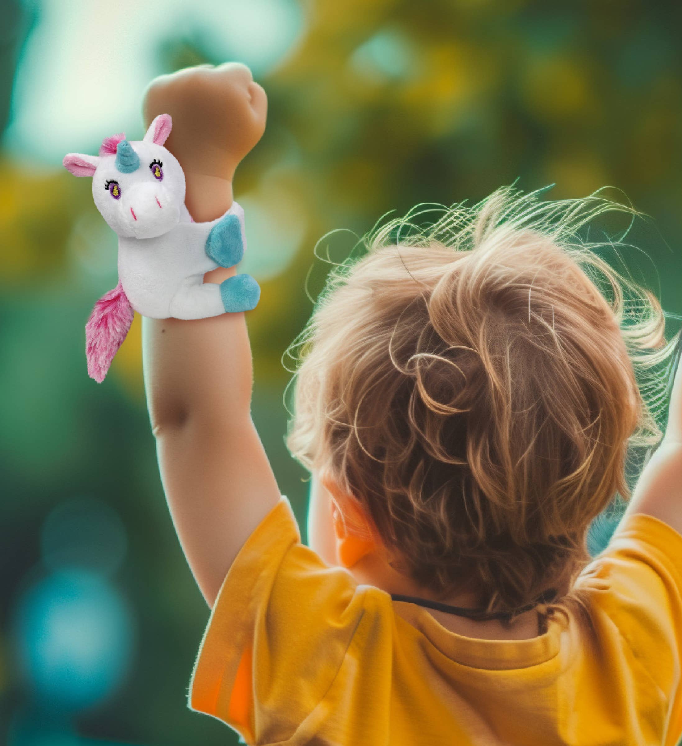 Cota Global - Wholesale Stuffed/Plush Toy - Kids & Baby - Slap Bracelet Plush - Unicorn1