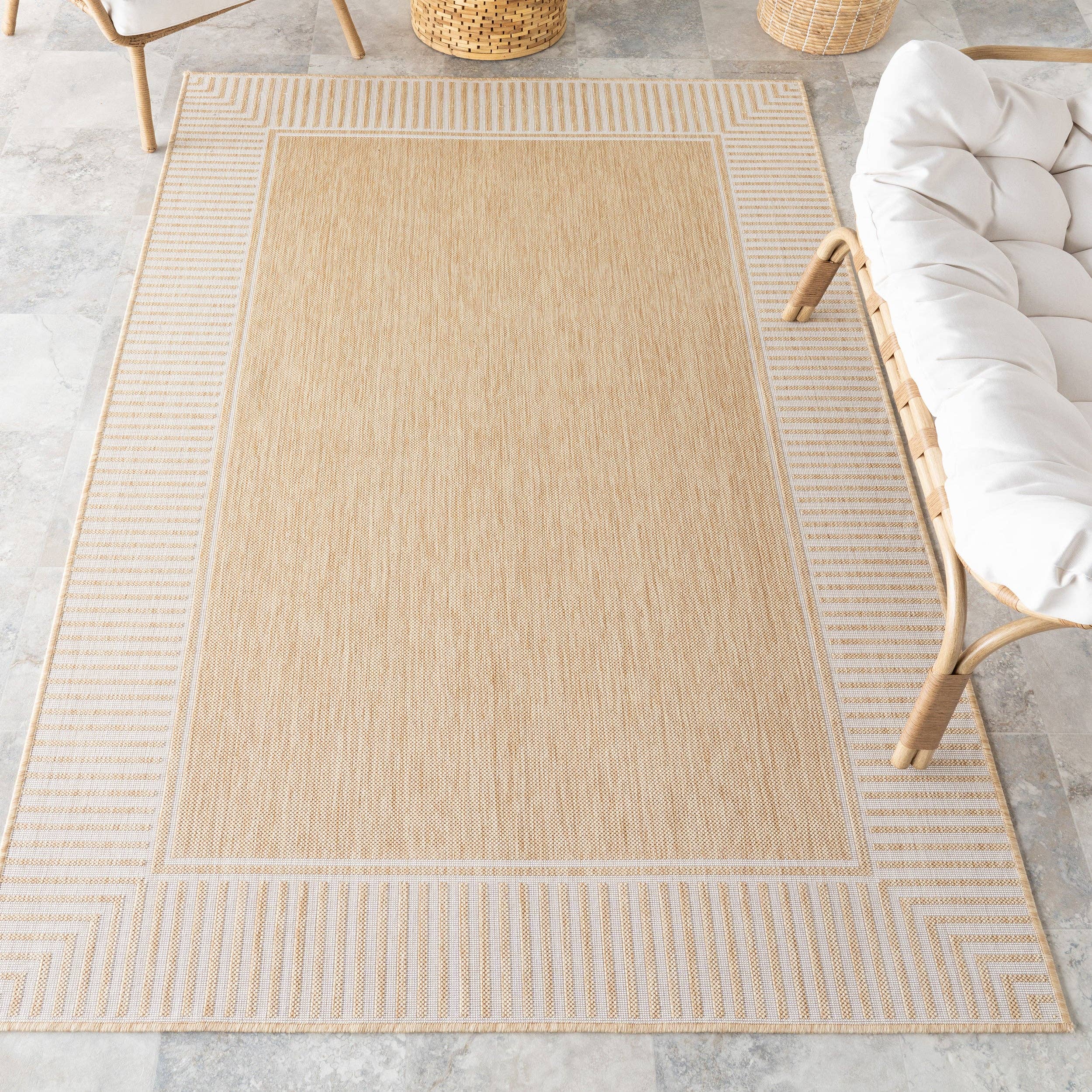 nuLOOM - Wholesale Area Rug - Nuloom Asha Simple Striped Indoor/Outdoor Area Rug58