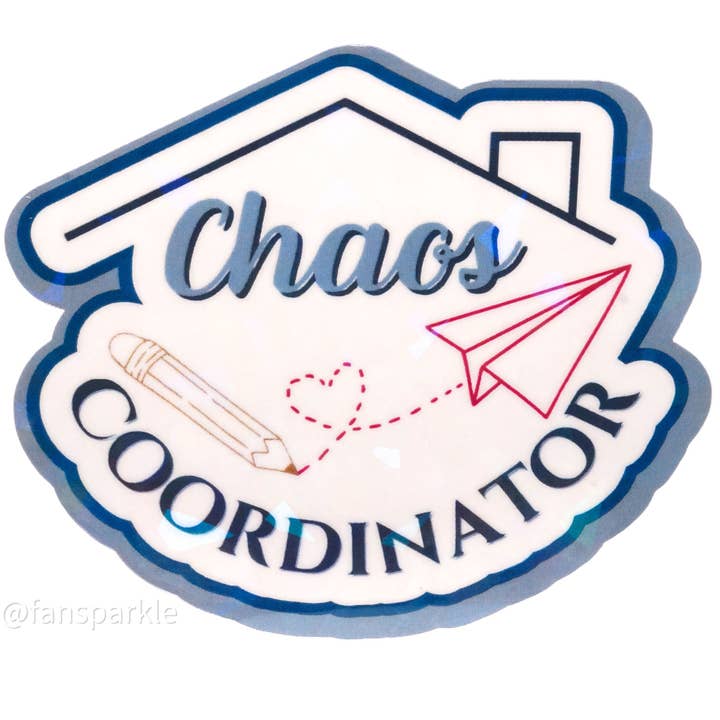 Chaos Coordinator Sticker for wholesale by Fan Sparkle