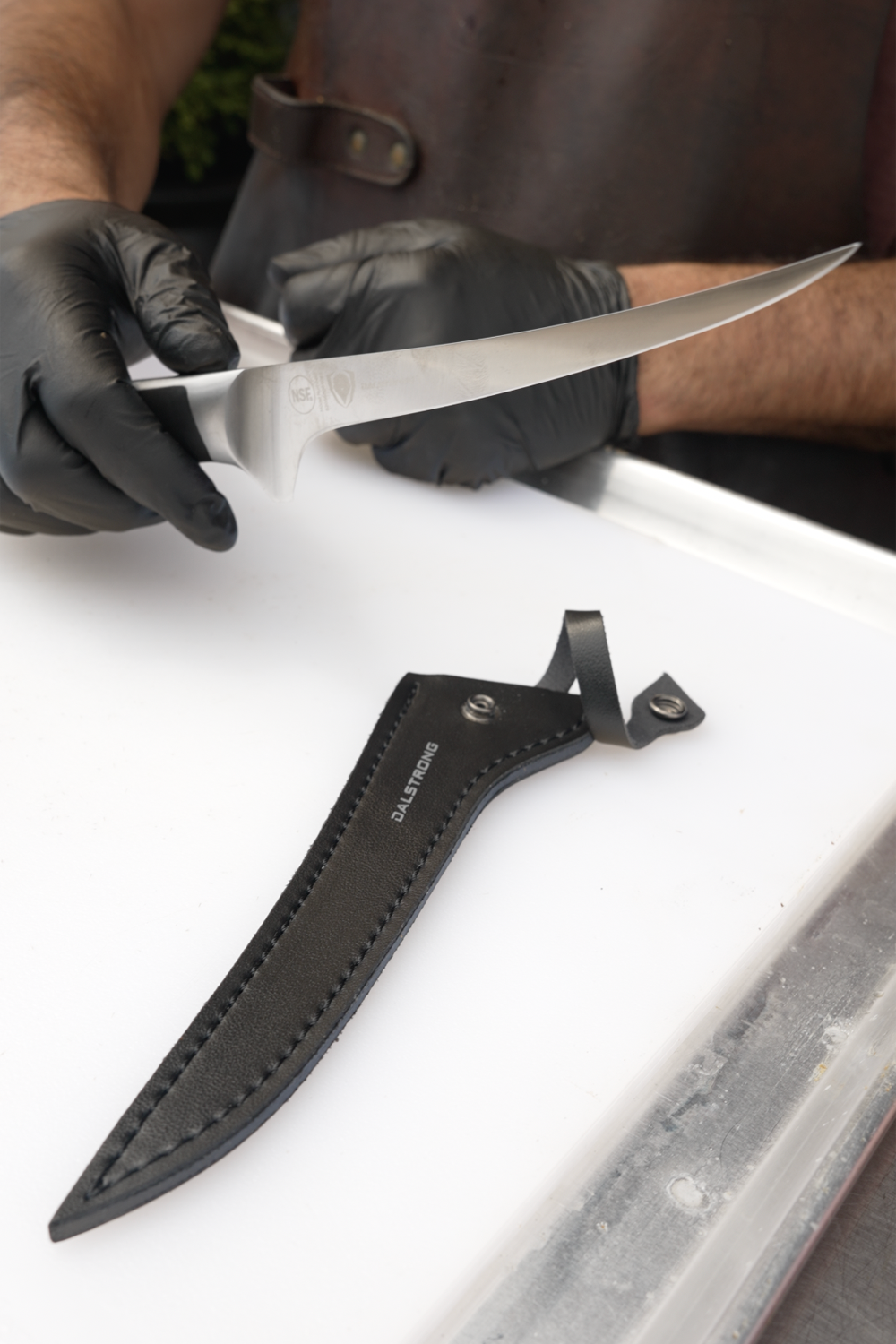 Dalstrong - Wholesale Kitchen/Utility Knife - Fillet Knife 7" | Vanquish Series | NSF Certified | Dalstrong ©8