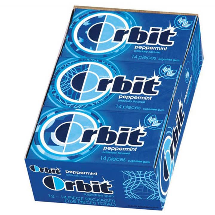 I Got Your Candy - Wholesale Chewing Gum - Orbit Gum Peppermint - 12ct1