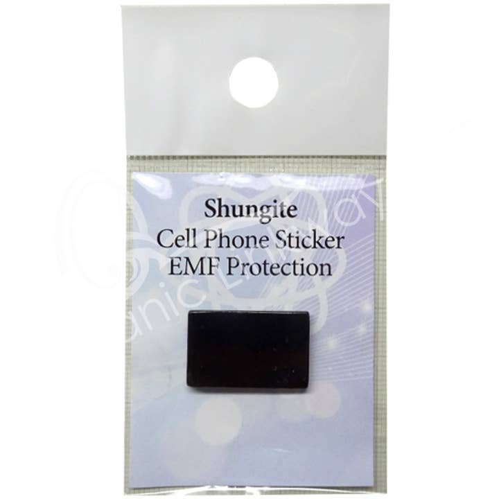 Oceanic Linkways Inc - Wholesale Spiritual Stone/Crystal - (PC)EMF PROTECTION PLAQUE - SHUNGITE RECTANGULAR 15 X 24 MM