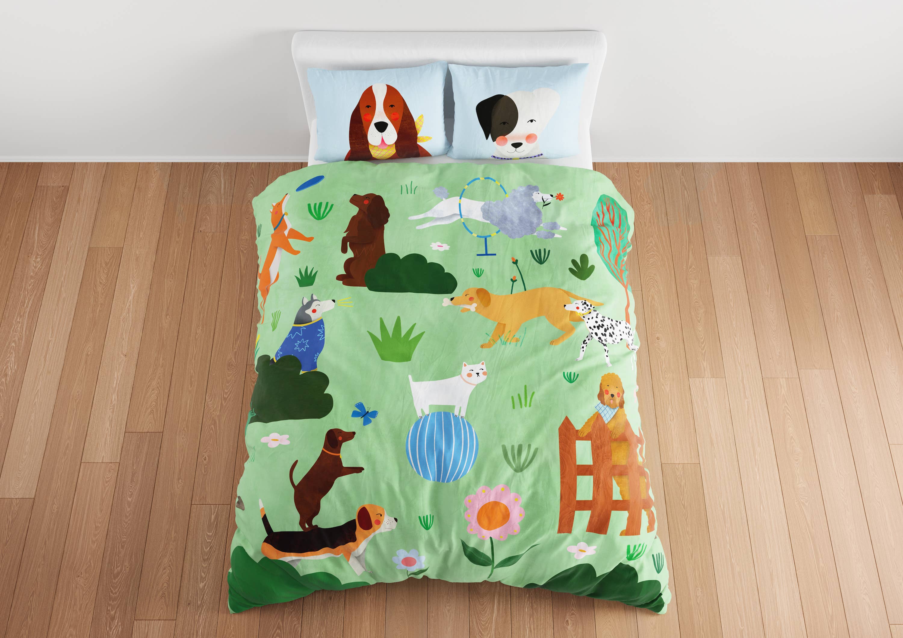 Rookie Humans - Wholesale Bedding Set - Kids & Baby - Kids Bedding Set: At the Dog Park1