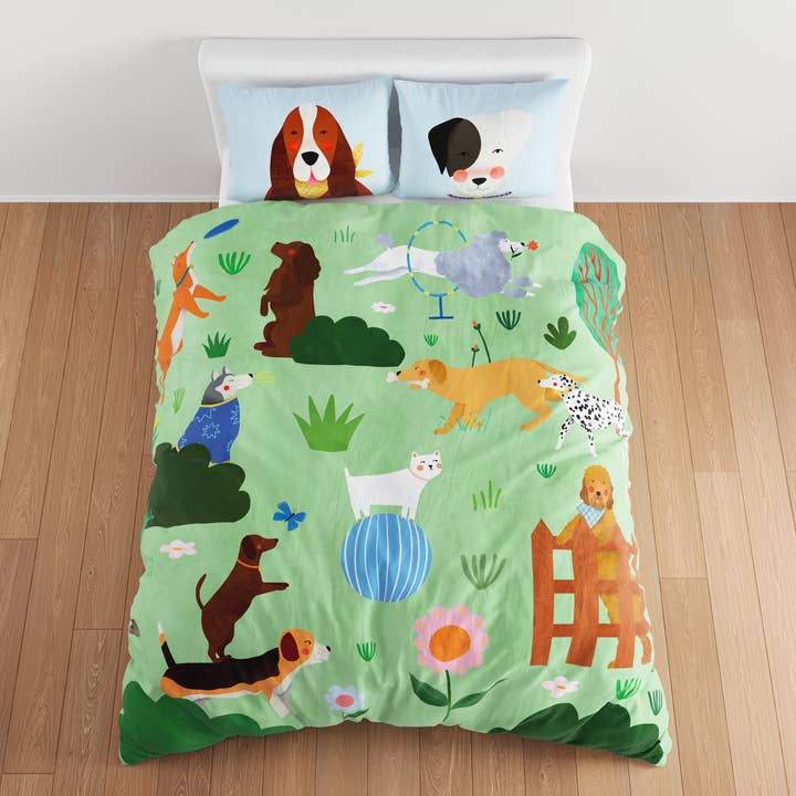 Rookie Humans - Wholesale Bedding Set - Kids & Baby - Kids Bedding Set: At the Dog Park1
