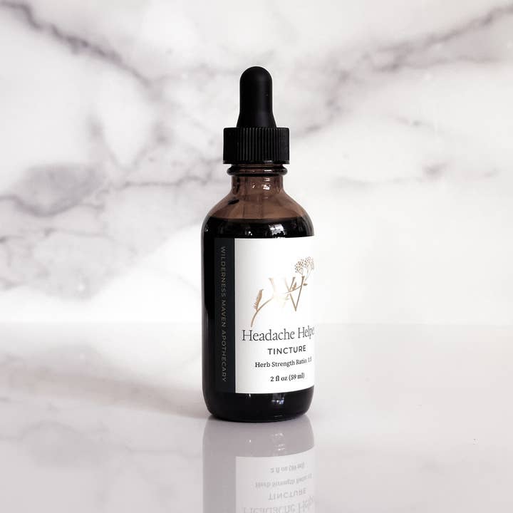 Wilderness Maven Apothecary - Wholesale Tincture - Headache Helper Tincture1