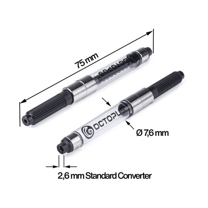 Octopus Concept GmbH – wholesale Bläckdyna – Kungligt blått skrivbläck, raderbar, 30 ml med omvandlare