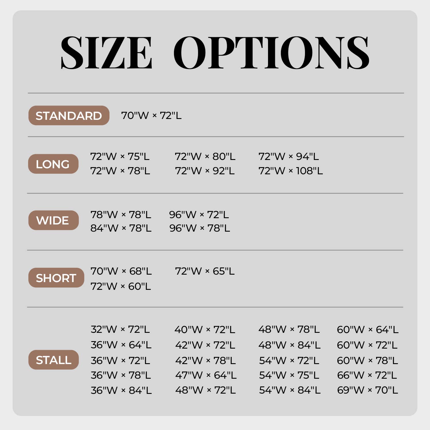 Bianco Tenda da doccia o rivestimento in tessuto morbido in vendita all'ingrosso su Faire6