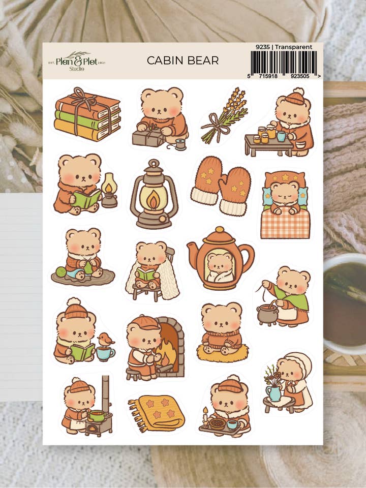 Cabinebeer | Stickers voor wholesale door Plan & Plot Studio