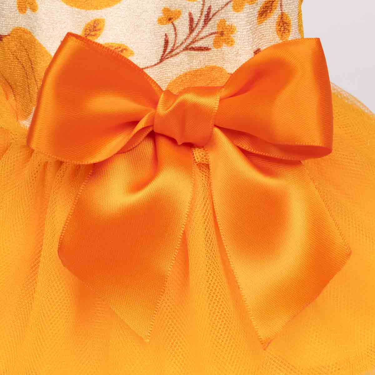 Orange Pumpkin Dog Tutu Dress for wholesale on Faire4