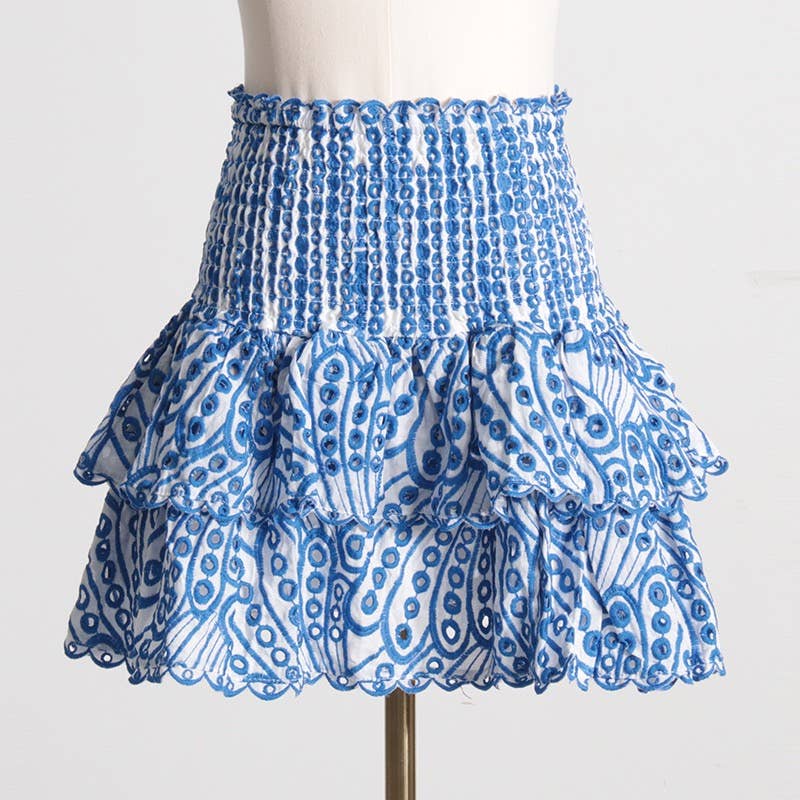Productseeker - Wholesale Top & Skirt Set - Women's - SET044 Women Ruffle Skirt Set Mini Skirt27