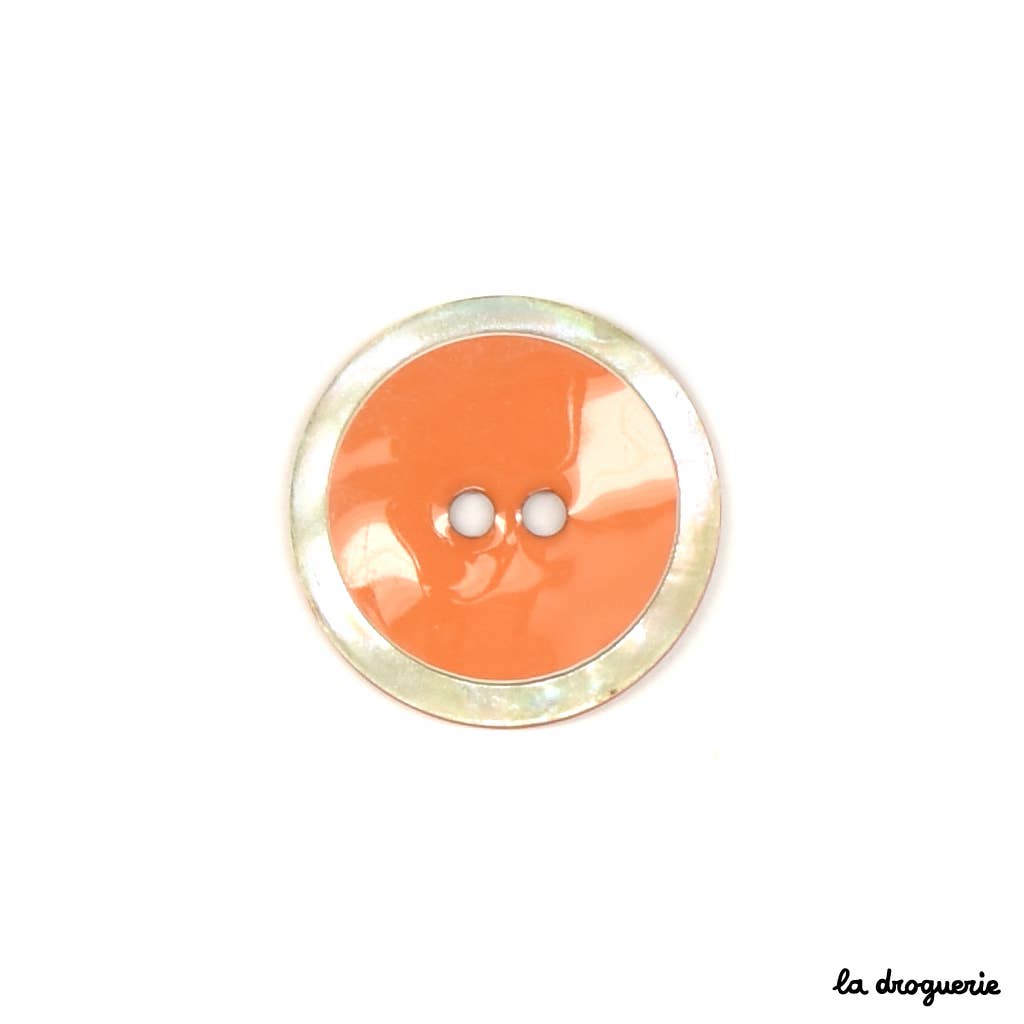 LA DROGUERIE - Wholesale Drukknoop/naaiknoop - Gepoederlakte Akoya knoop patrijspoort 14 mm7