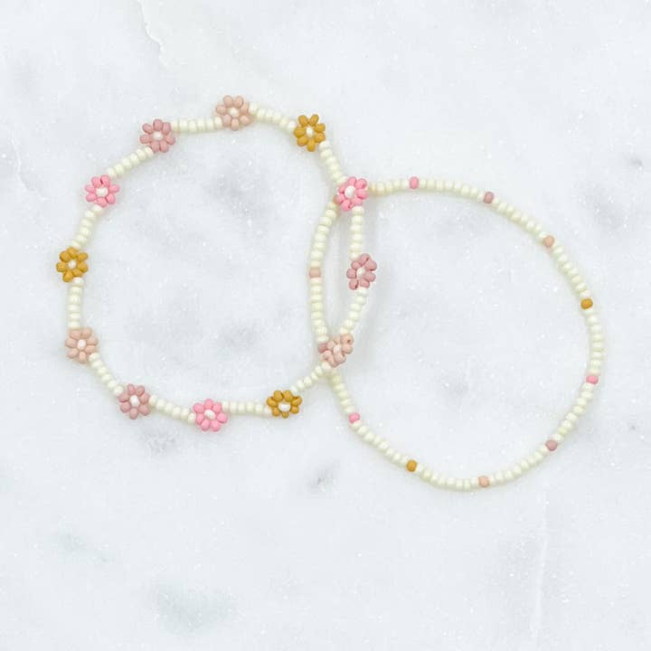 Mute boho-armband/enkelbandje voor wholesale door Dainty Daisy Bead Co.