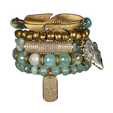 Pacific Stack Bracelet for wholesale by HEATHER FORD