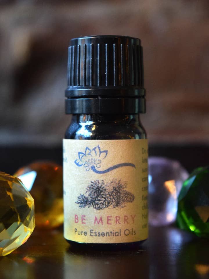 Huile pour diffuseur Be Merry pour la vente par Earth Speaks