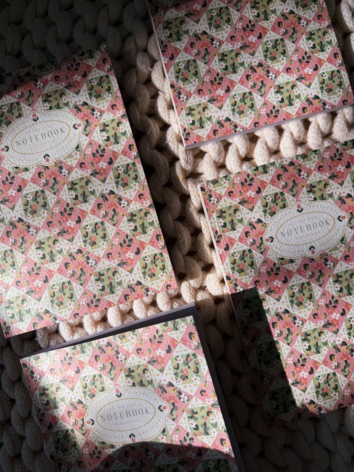 Patchwork-Notizbuch für den Großhandel von All My Love Stationery