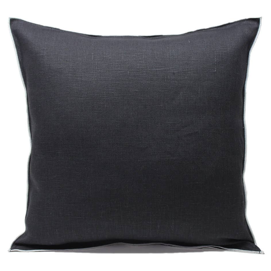 Giardino Segreto - Wholesale Throw/Decorative Pillow - Pure linen cushion CORDONCINO4