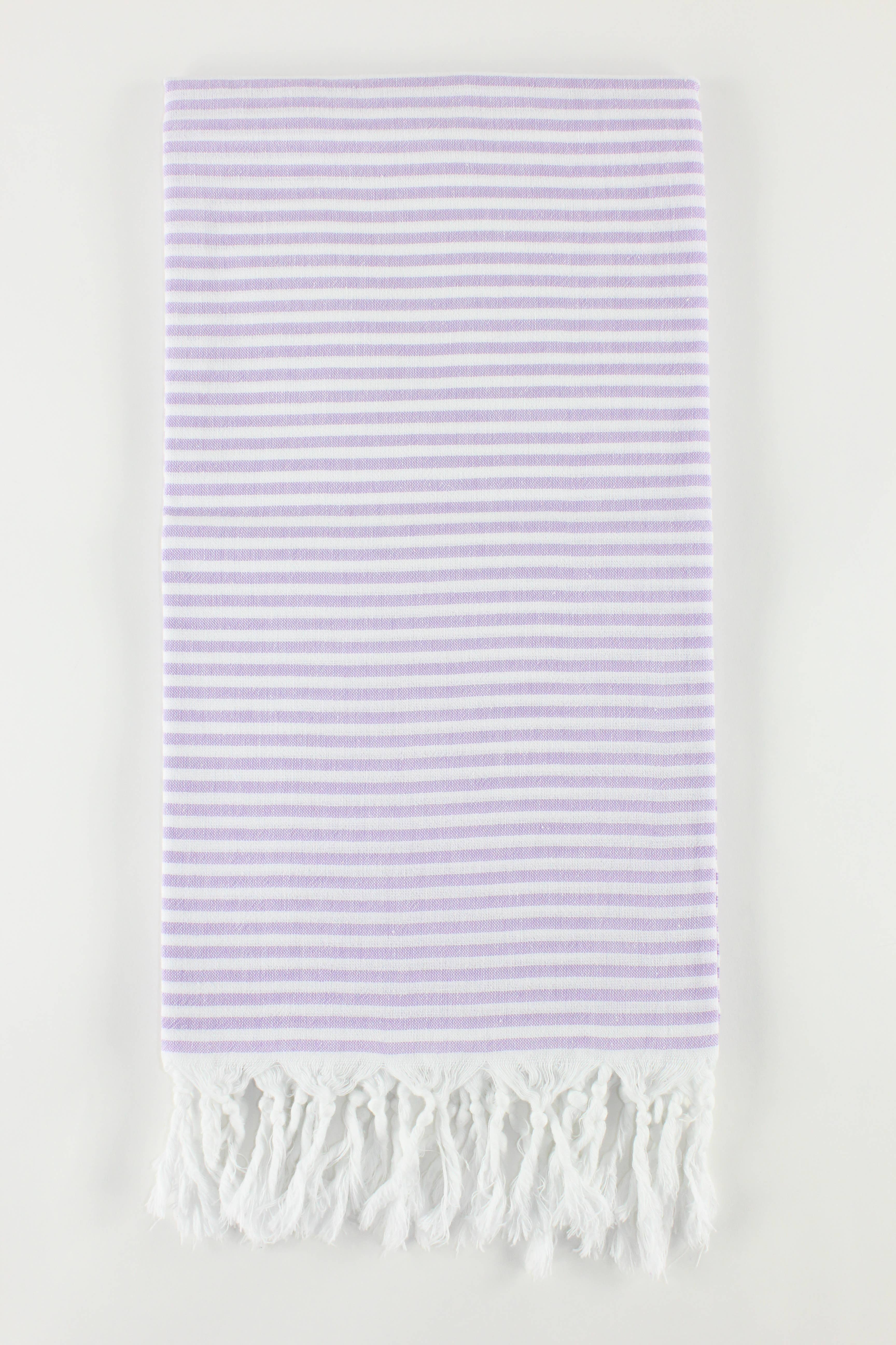 TURKISH LINEN & TOWELS - Wholesale Beach Towel - Premium Turkish Cotton Thin Striped Peshtemal Beach Towel6