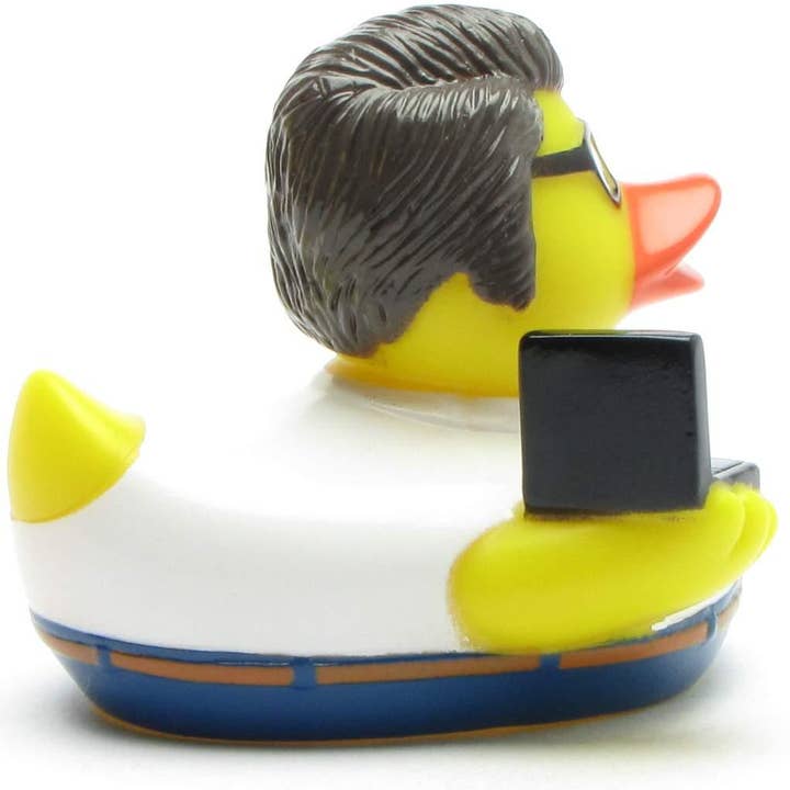 Duckshop - Wholesale Bath Toy - Baby - Rubber Duck Nerd - rubber duck