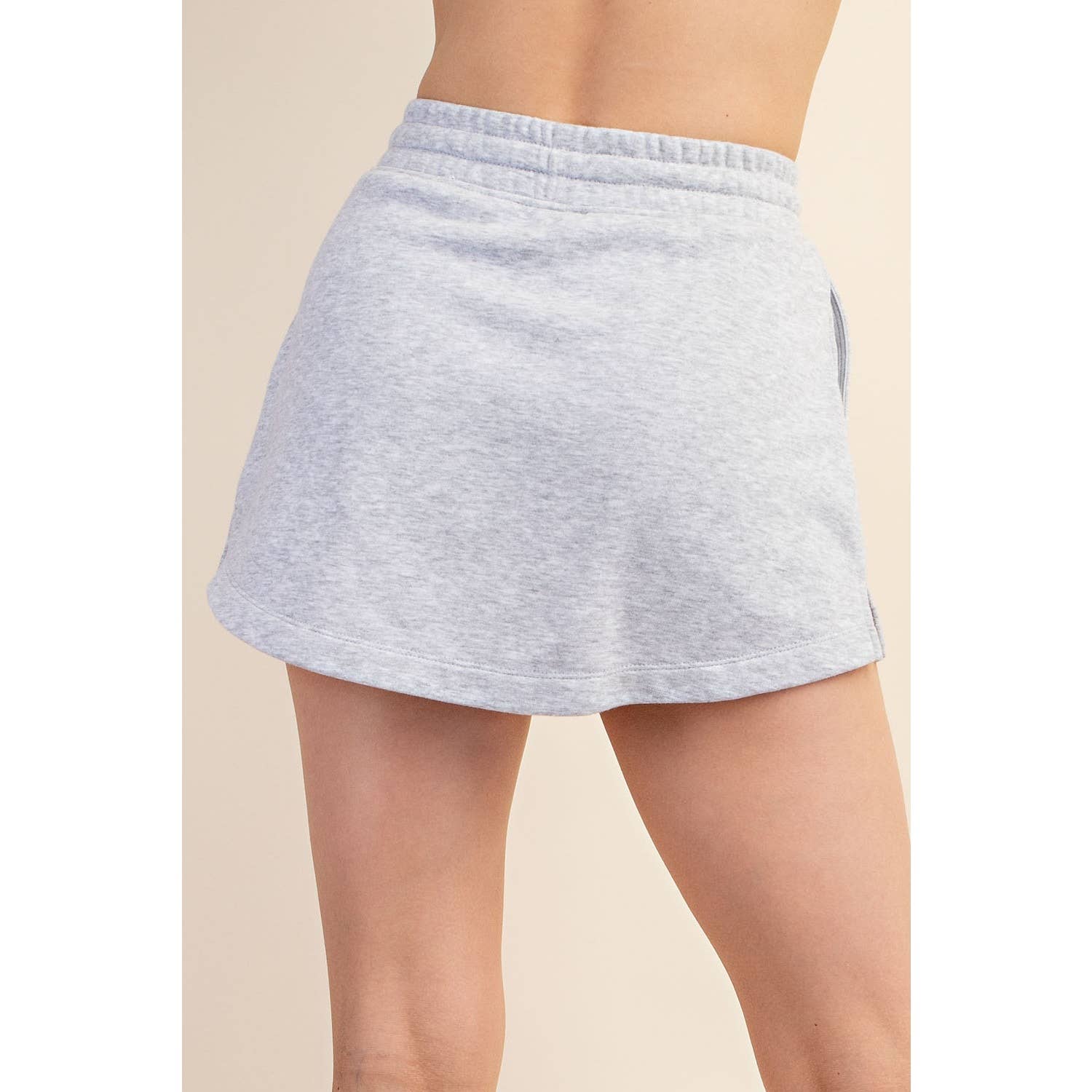 Rae Mode - Wholesale Broekrok - Dames - FRENCH TERRY KORTE ROK5