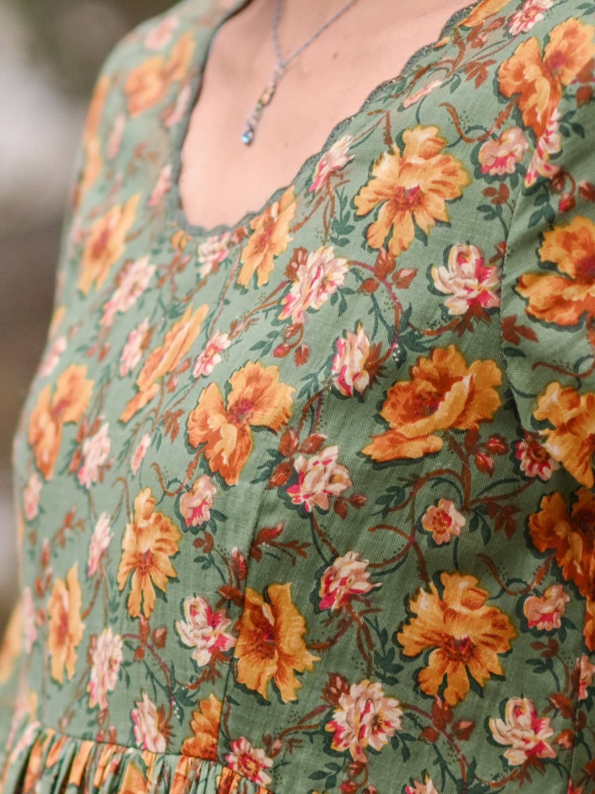 April Cornell Apparel - Vente Robe – femme - Robe Fleur d'Or1