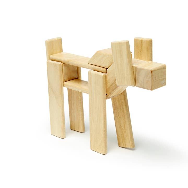 Tegu - Wholesale Building Set - Kids - 24 Piece Magnetic Wooden Block Set