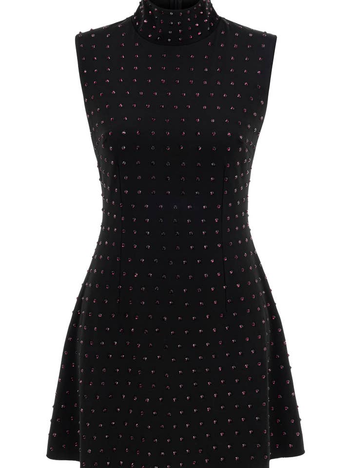 Jocelyn-klänning med ametiststenar för wholesale av Khéla the Label