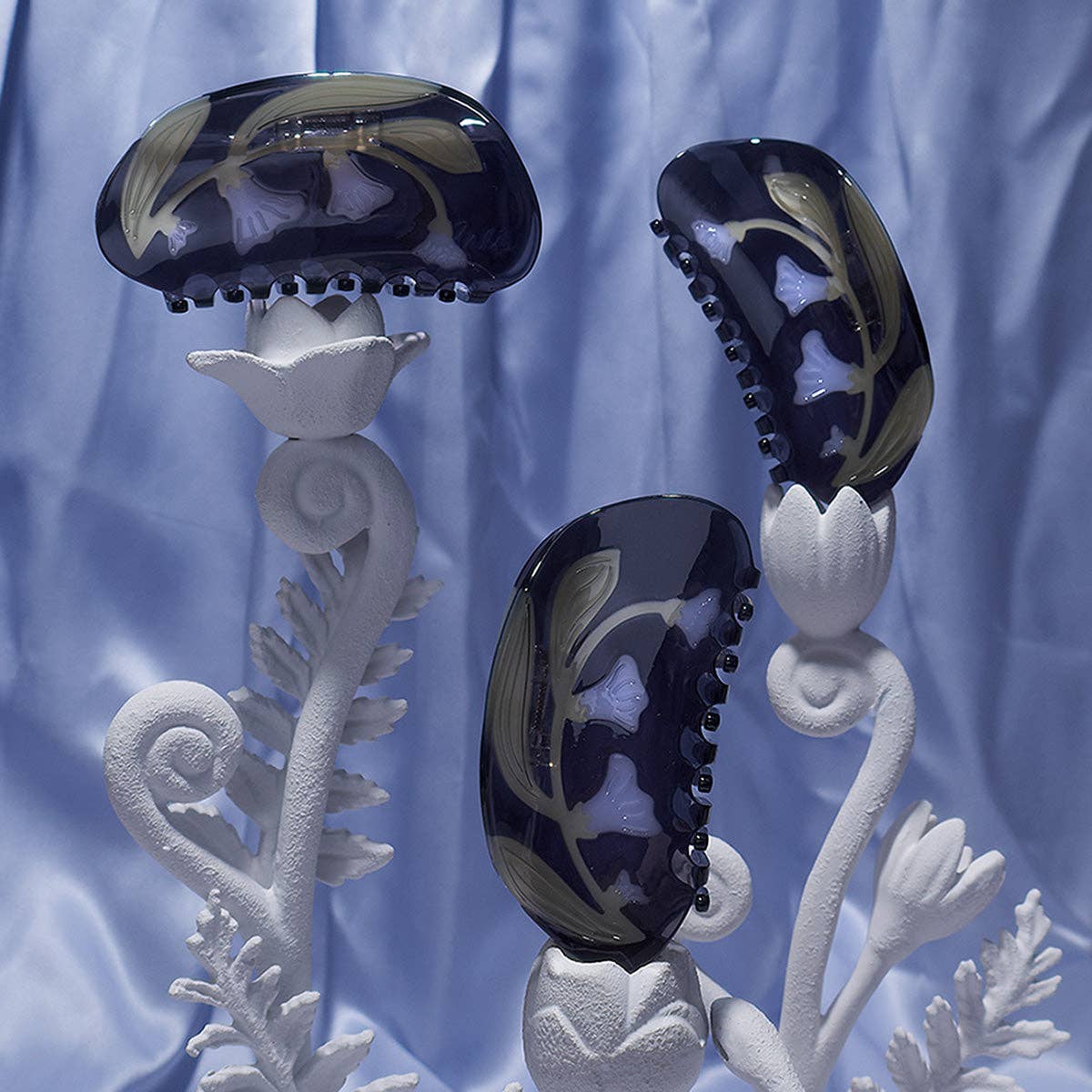 WINONA IRENE - Wholesale Hair Accessories Set - Women's - Moonflower Vine Women's Acetate Hair Claw Accessory6