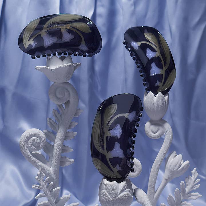 WINONA IRENE - Wholesale Hair Accessories Set - Women's - Moonflower Vine Women's Acetate Hair Claw Accessory6