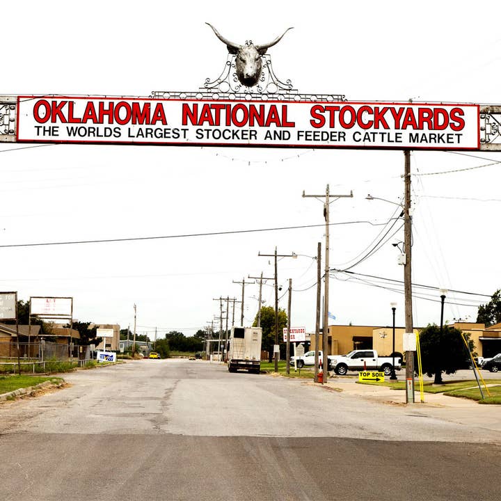 Oklahoma National Stockyards Compan Coaster for engroshandel hos South Austin Gallery