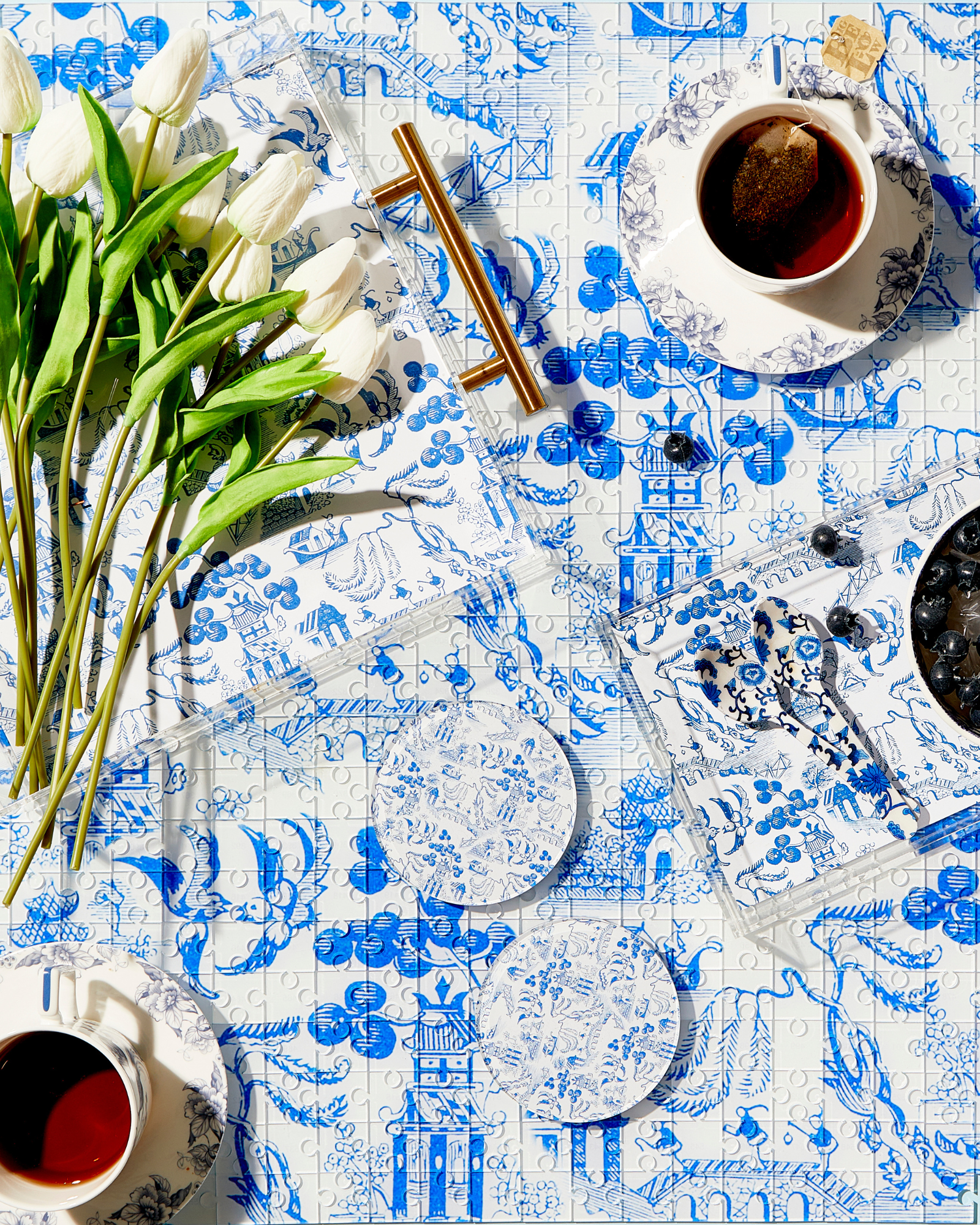 Tart By Taylor - Wholesale Puzzle - Adult - Chinoiserie Acrylic Puzzle6