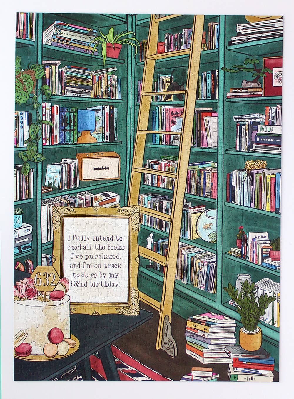 ellembee gift - Wholesale Puzzle - Adult - I fully intend to read all the books I've purchased puzzles2