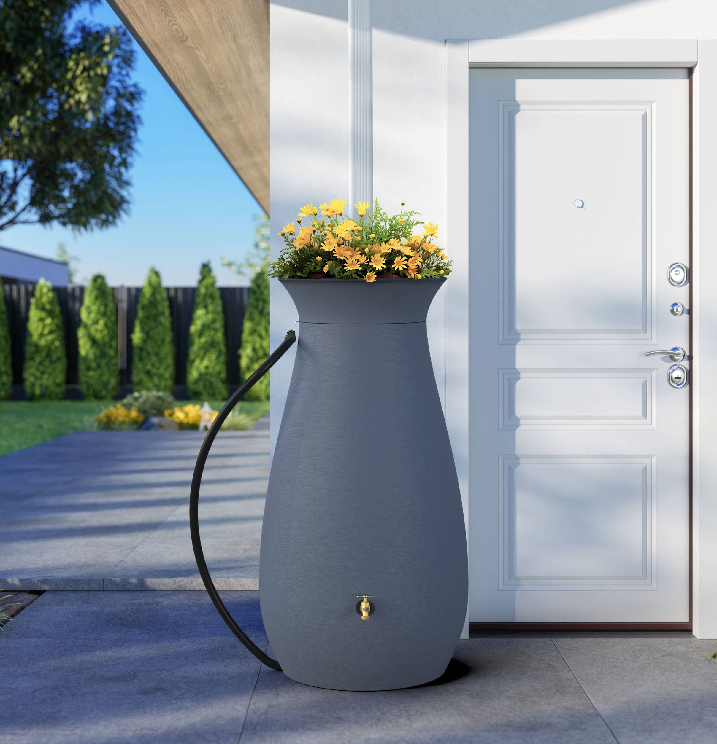 Algreen - Wholesale Watering Can - Cascata 65 Gallon Rain Barrel20