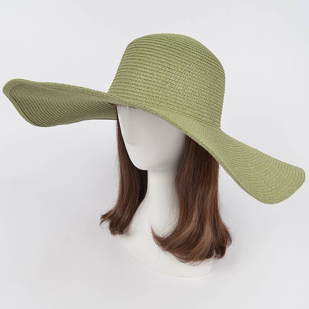 3AM BY H&D ACCESSORIES - Wholesale Straw Hat - Women's - Wide Brim Beach Hat5