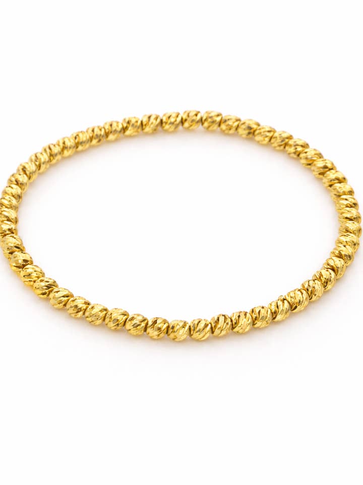 Strahlarmband - Gold für den Großhandel von Easton Elle Jewelry