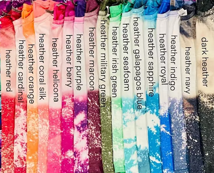 Sweet Tees - Wholesale T-Shirt (Graphic) - Women's - F-Caw-F Funny Sublimation Bleached Tee2