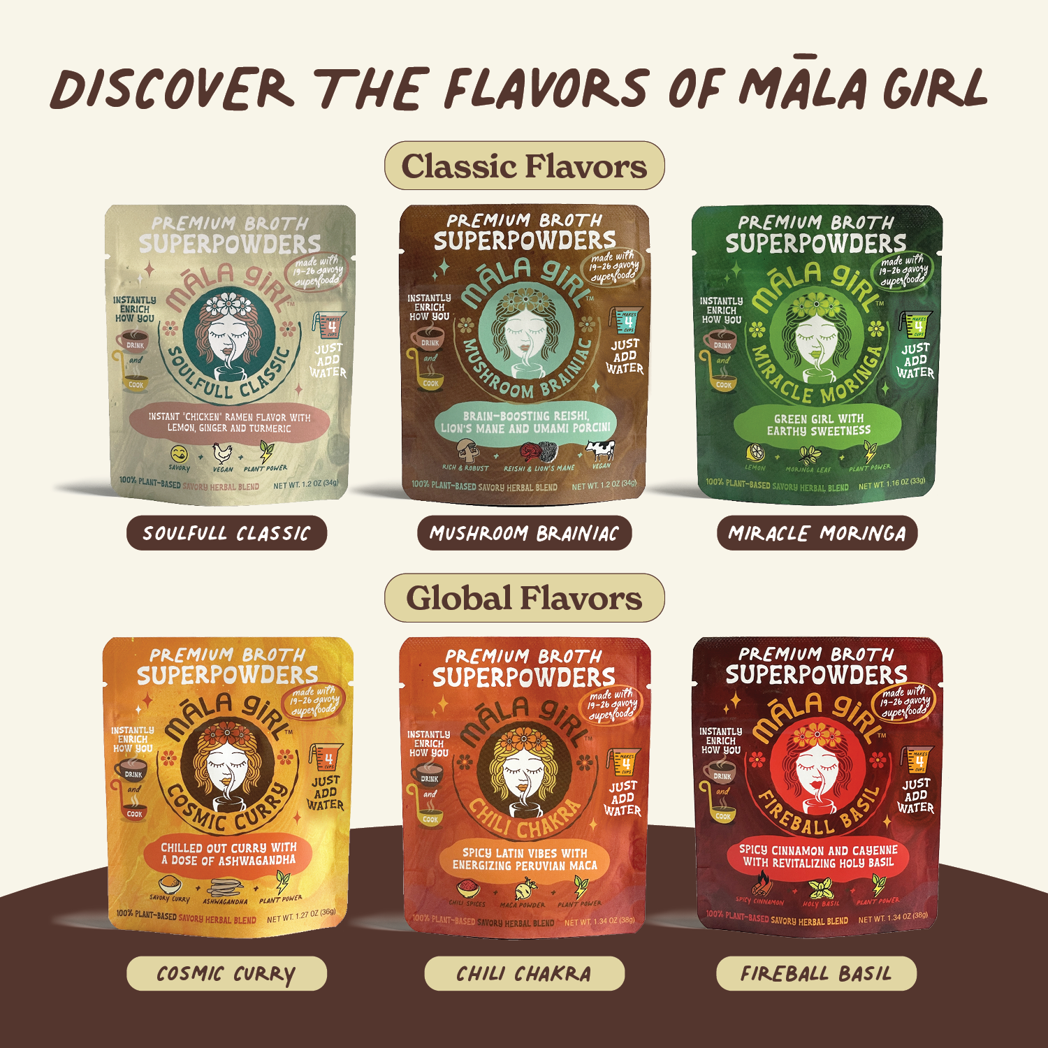 māla girl - Wholesale Soup - Superfood Instant Broth Powder w/ Reishi and Lions Mane9