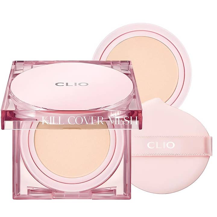 CLIO Kill Cover Mesh Glow Cushion Con Recambio SPF50+ PA++++ #02 Lingerie para venta al por mayor de Glowiss