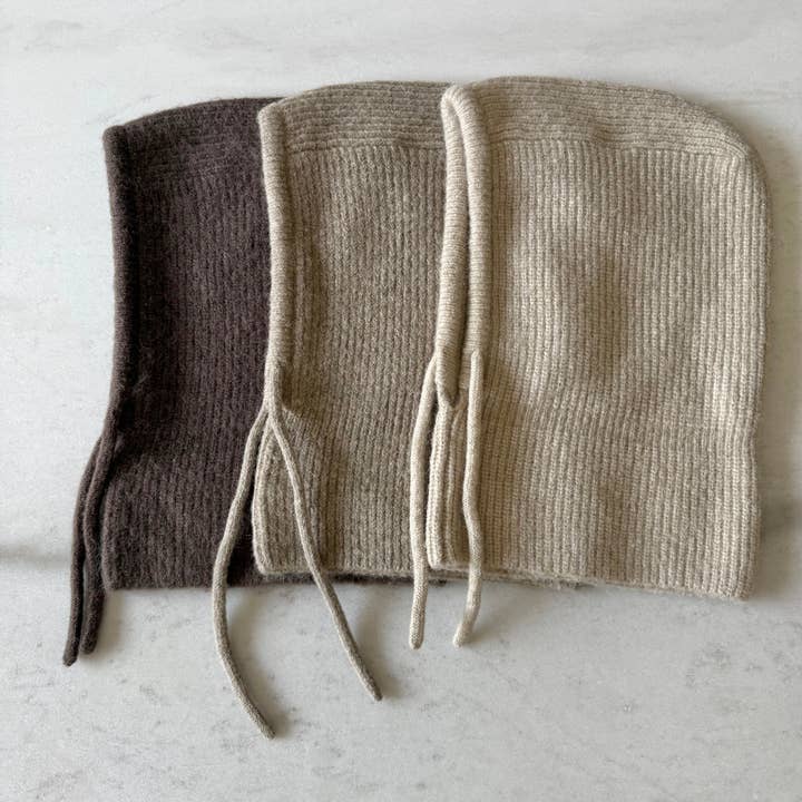 Billy Bamboo - Wholesale Balaclava - Women's - FUZZY ALPACA BALACLAVA - neutral9