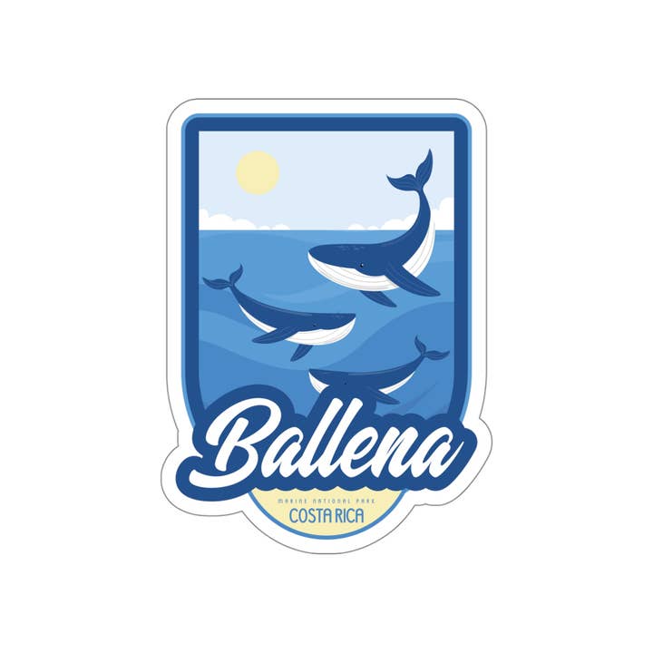 Trail Memories - Wholesale Sticker - Ballena Marine National Park - Costa Rica, Outdoor Sticker2