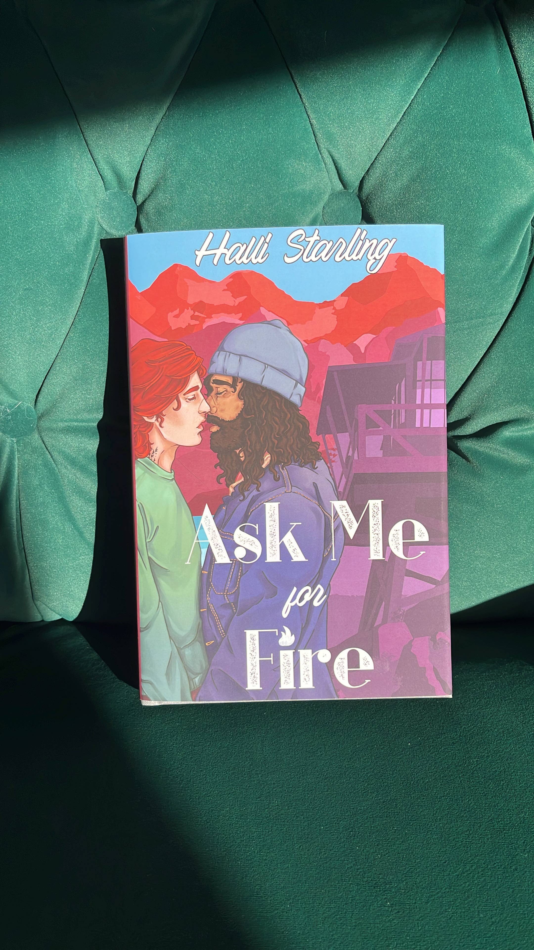 Halli Starling Books - Wholesale Romance Novel - SIGNED paperback copy of Ask Me for Fire2