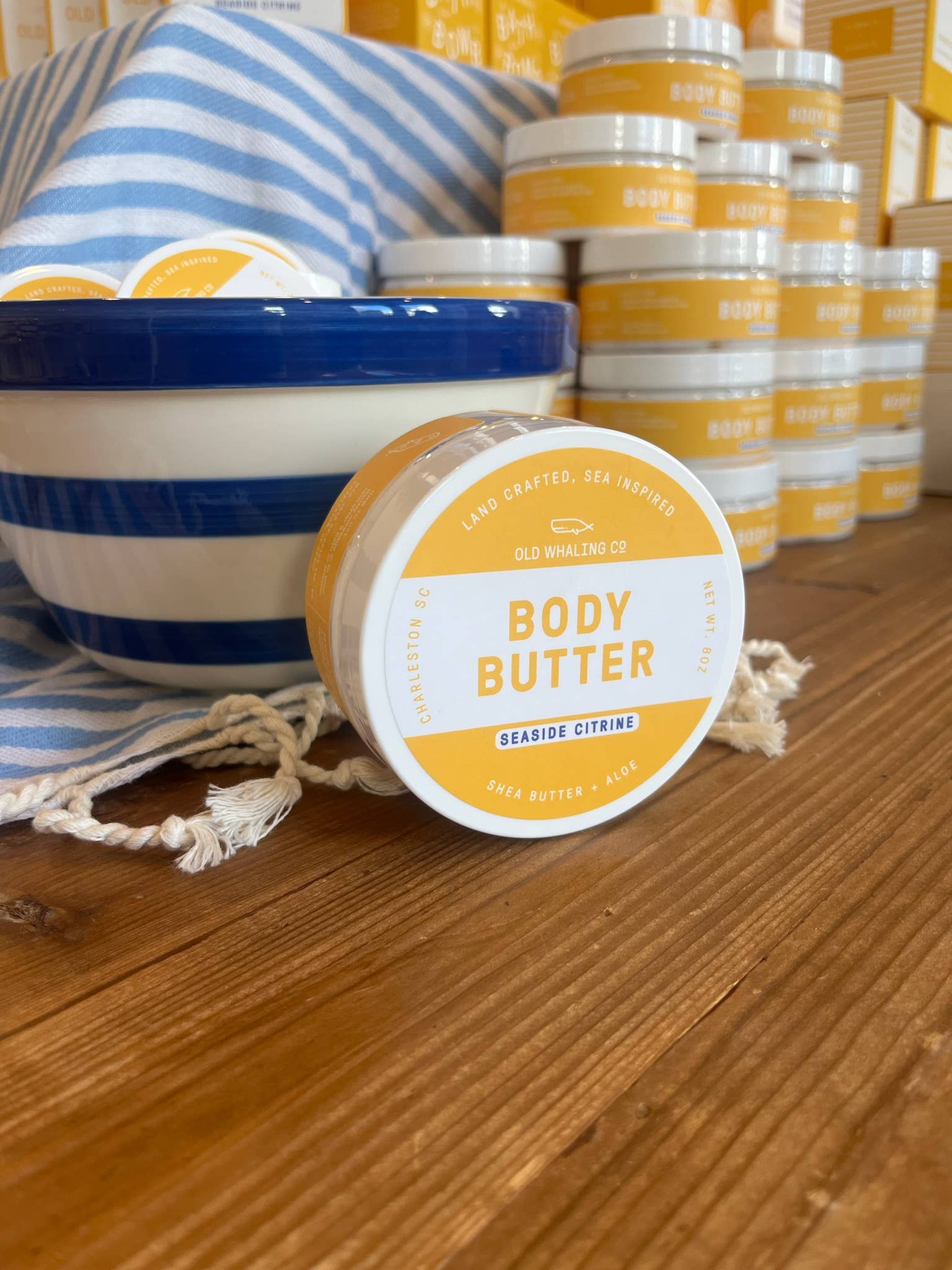 Old Whaling Company - Wholesale Body Balm/Butter - Seaside Citrine® Body Butter (8oz)5