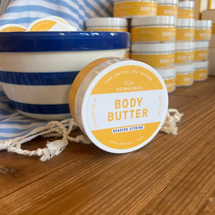 Old Whaling Company - Wholesale Body Balm/Butter - Seaside Citrine® Body Butter (8oz)5