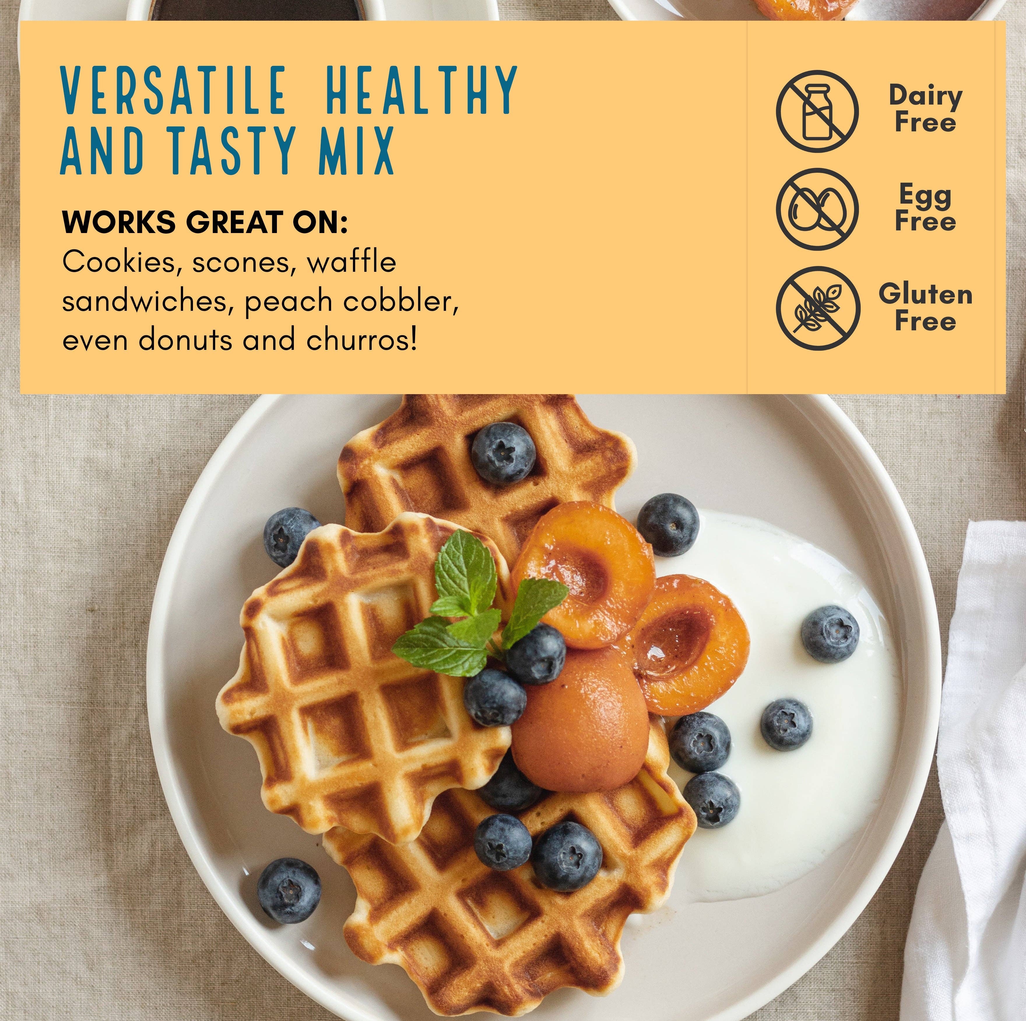 LusOasis - Wholesale Bread Mix - Sweet Savory Vegan, Gluten-Free, Keto Friendly Baking Mix7