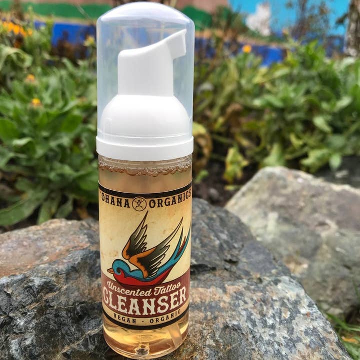 'Ohana Organics - Wholesale Tattoo Ointment/Care - Tattoo Cleanser 1.7 oz (Case of 6)1